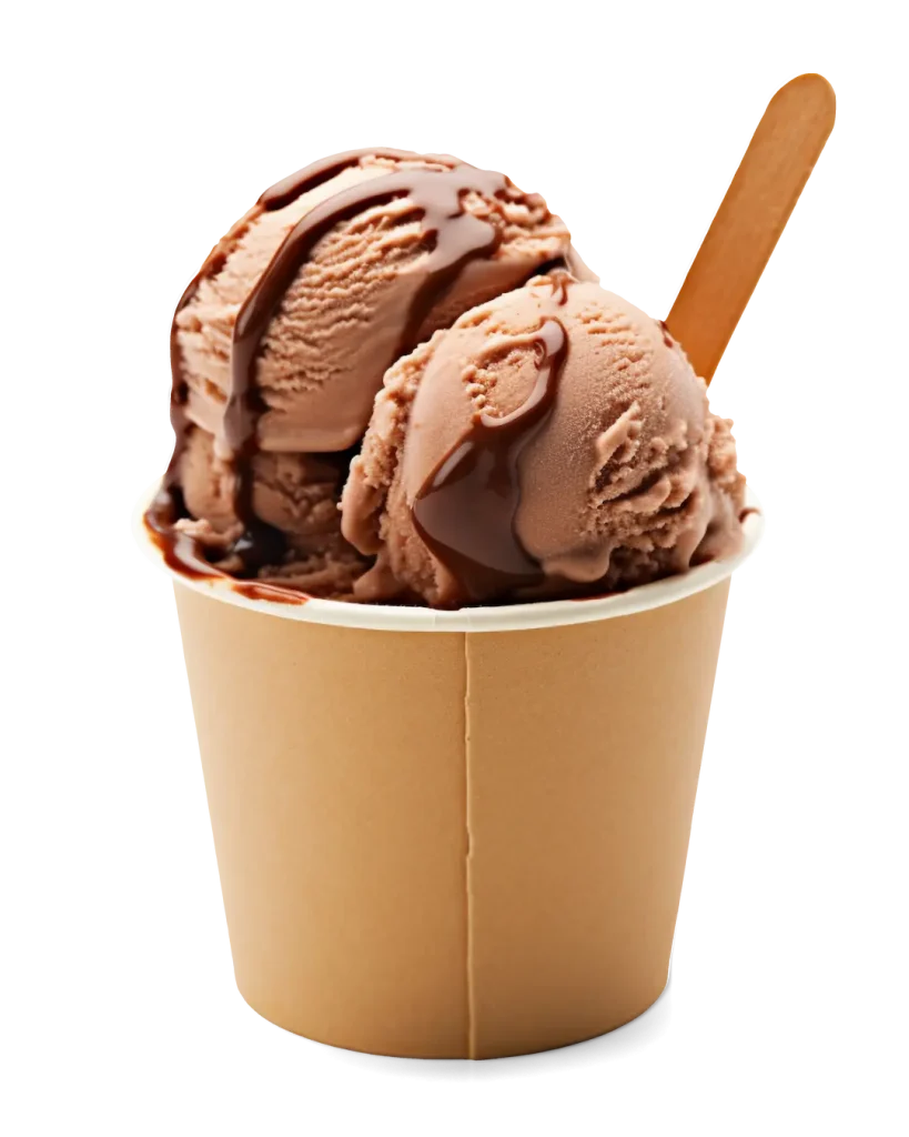 Tub Of Chocolate Ice Cream